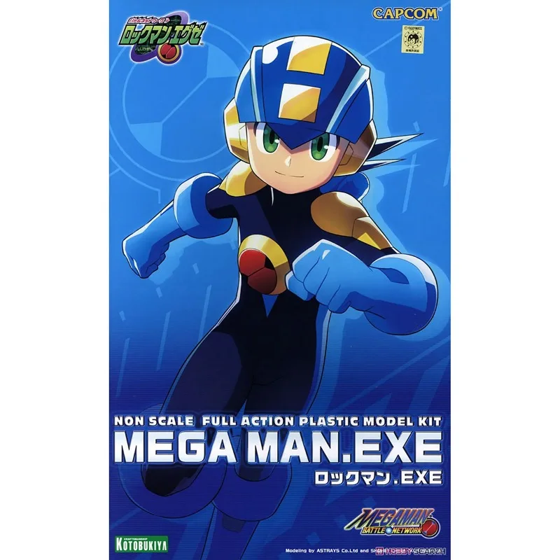 

Original Genuine Kotobukiya Model Kits Rockman.exe Rockman.EXE Game Character Assembly Model Decoration Collection Action Figure