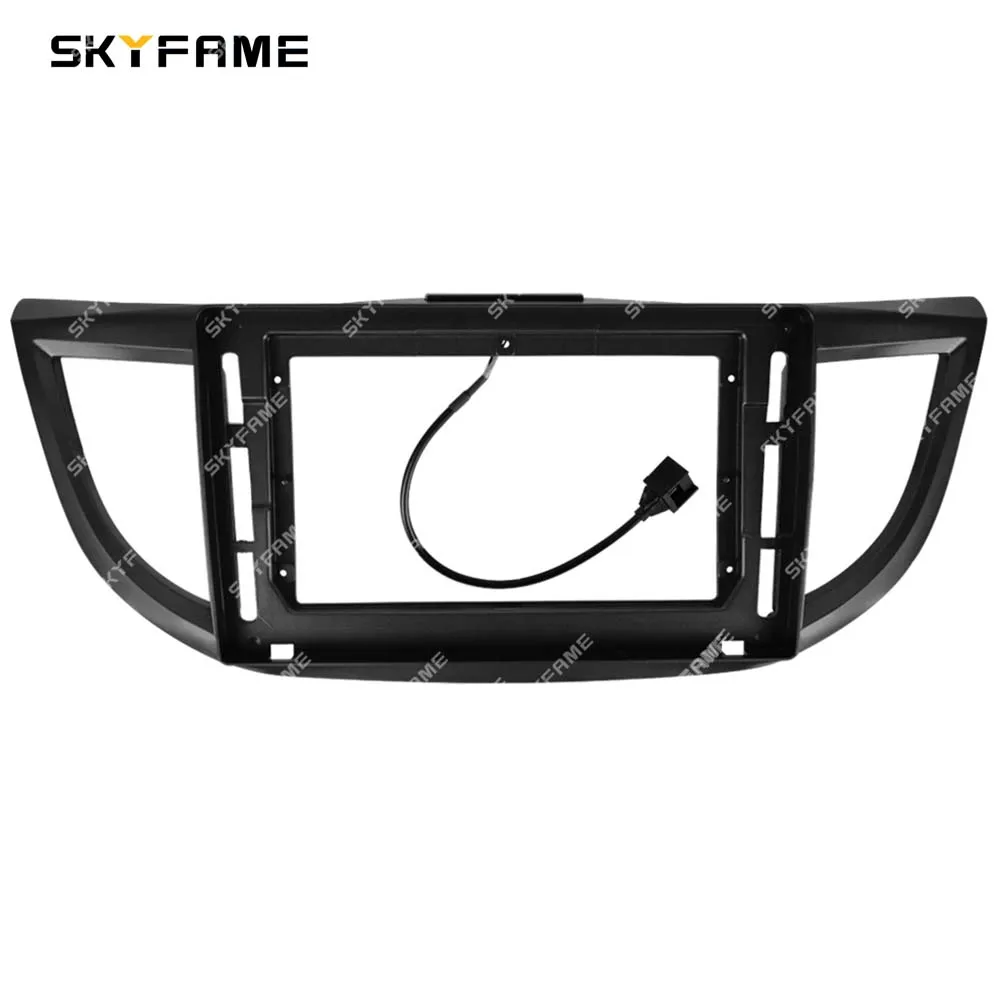 SKYFAME Car Frame Fascia Adapter Canbus Box Decoder Android Radio Audio Dash Fitting Panel Kit For Honda Crv C-rv