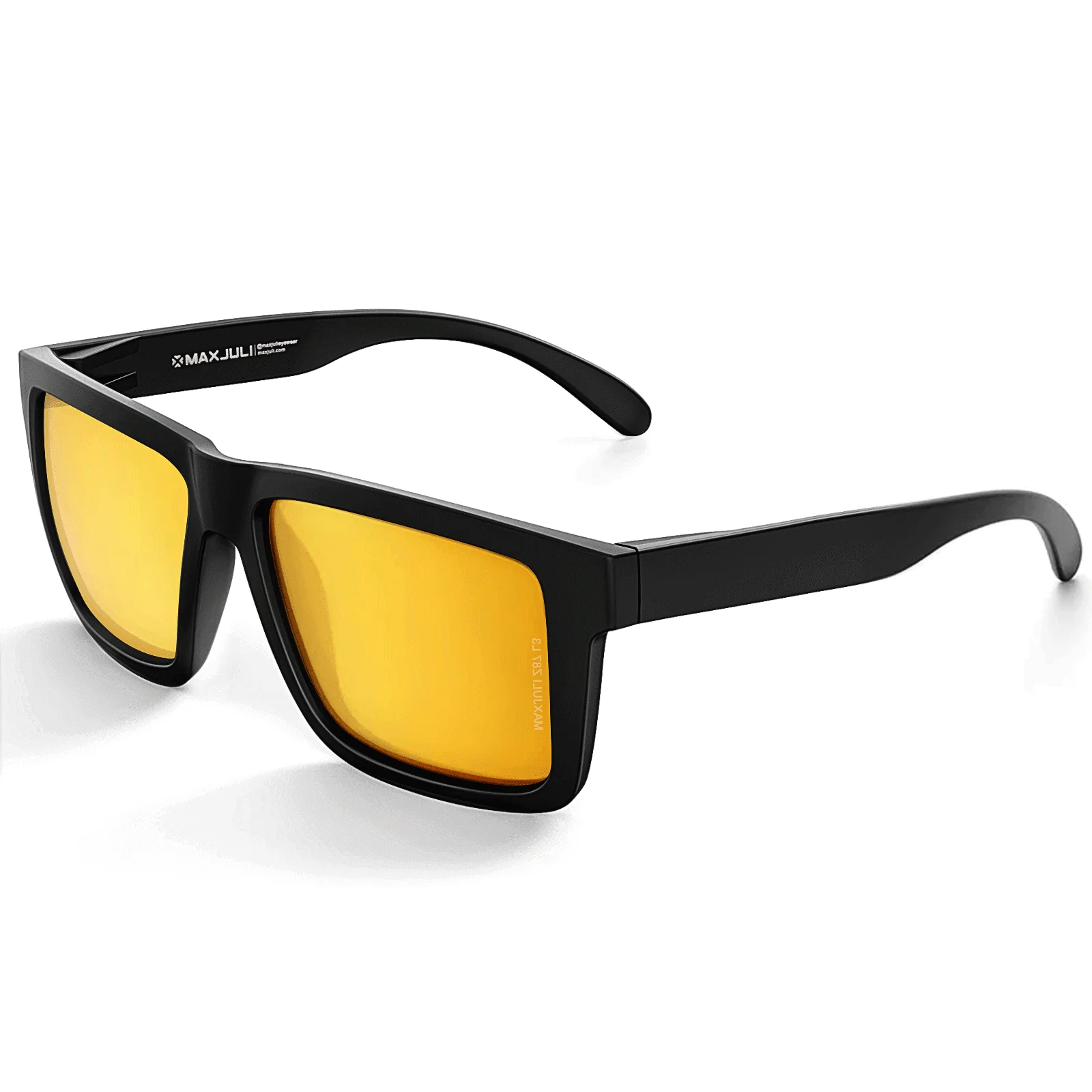 MAXJULI XXL-Größe, doppelt, extra groß, Z87, Sonnenbrille für große, breite Köpfe, Herren, TR90,