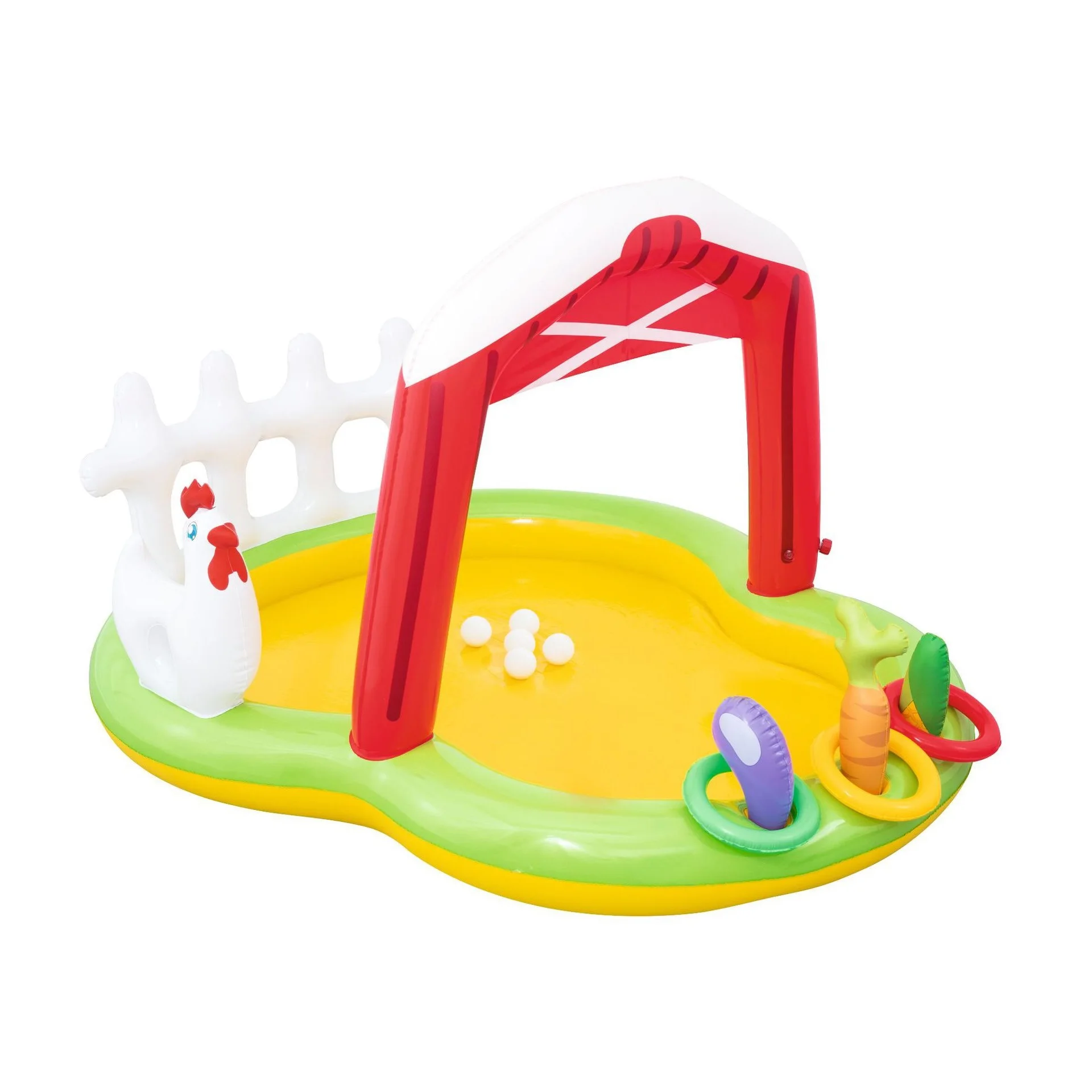 

Thick Plastic Material Inflatable Children Play Pool Sub Ocean Ball Pool Infant Farm Paddling Garden Spray Pool