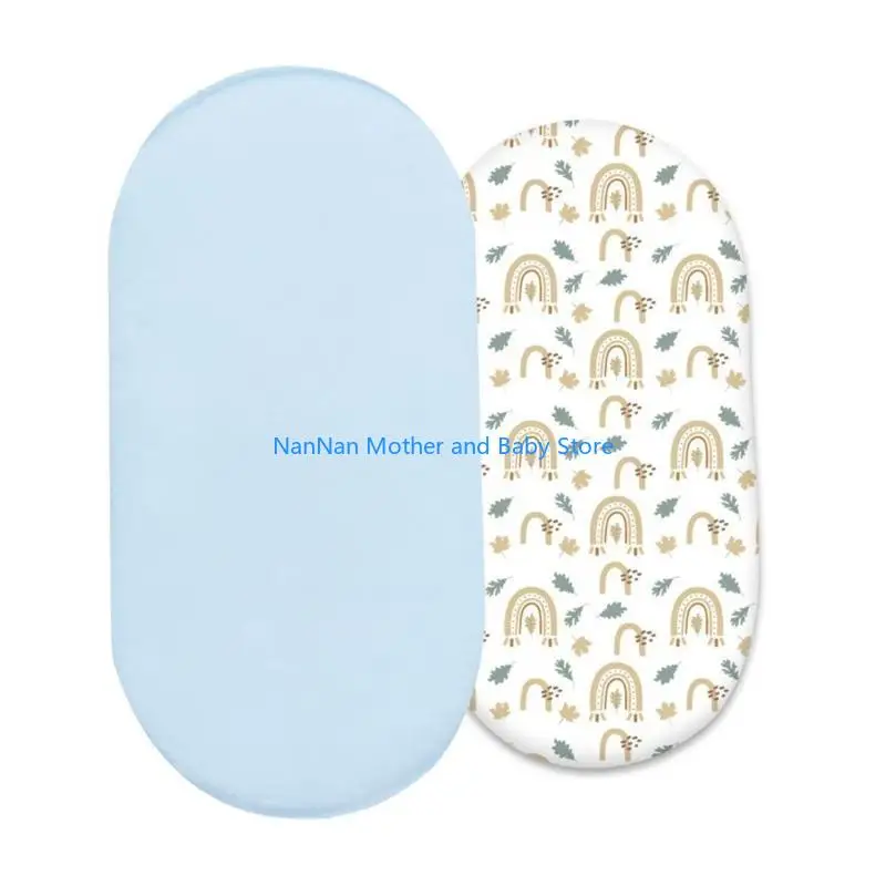 ملاءات ملائمة محايدة للجنسين، وسائد ناعمة وواقية من الألياف الدقيقة لطفلك الرضيع #3