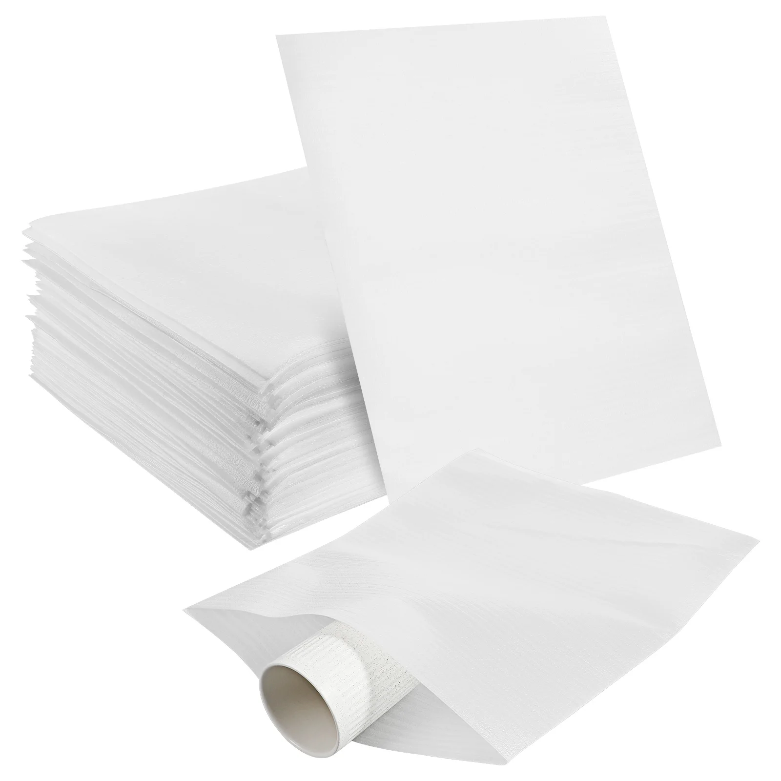 

100pcs Shockproof Foam Lightweight Waterproof Storage Packing Supplies Mailer Pouch Moving White Ideal Fragile