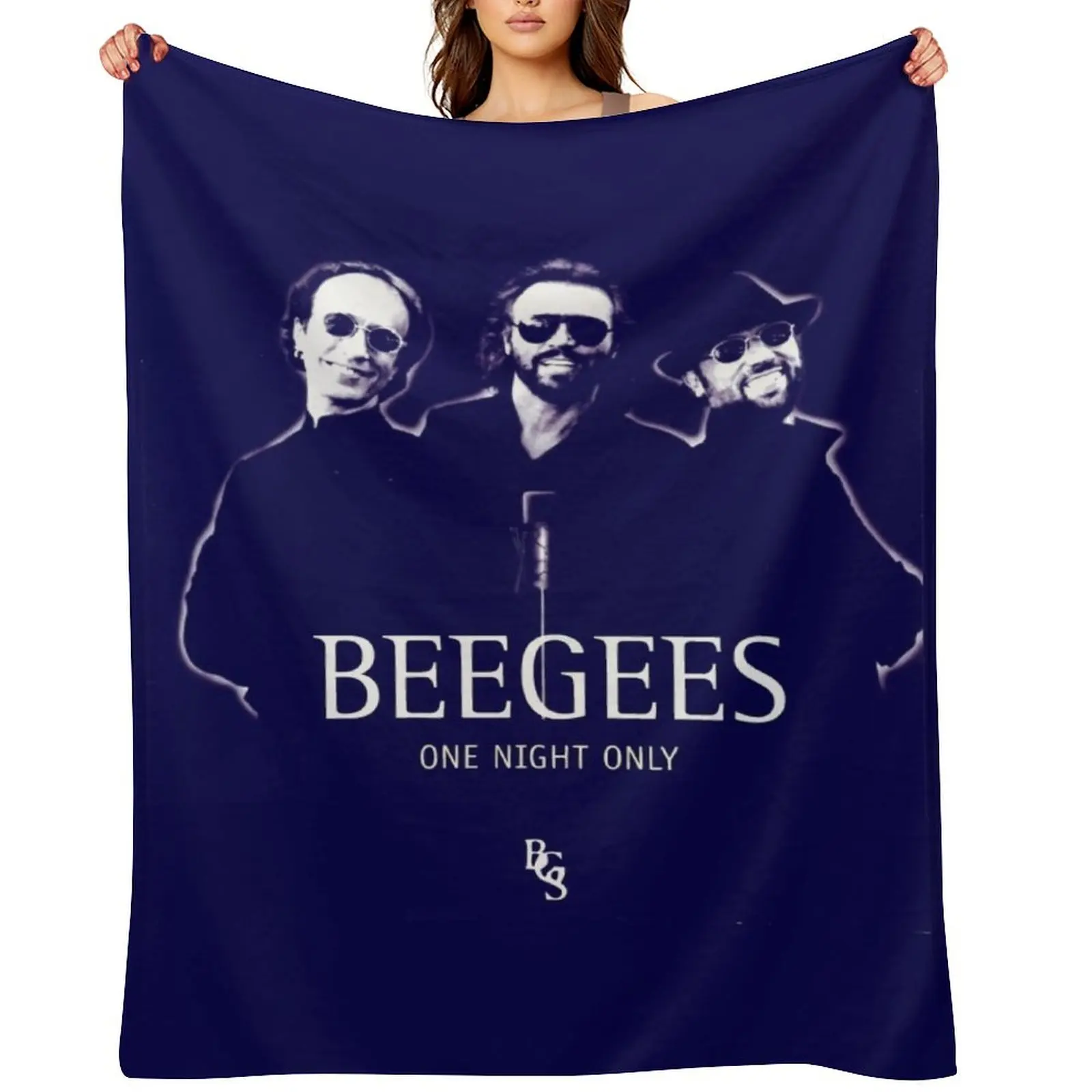 

Bee Gees Band One Night Only Throw Blanket Designers Blankets For Sofas Thermal Comforter Blankets
