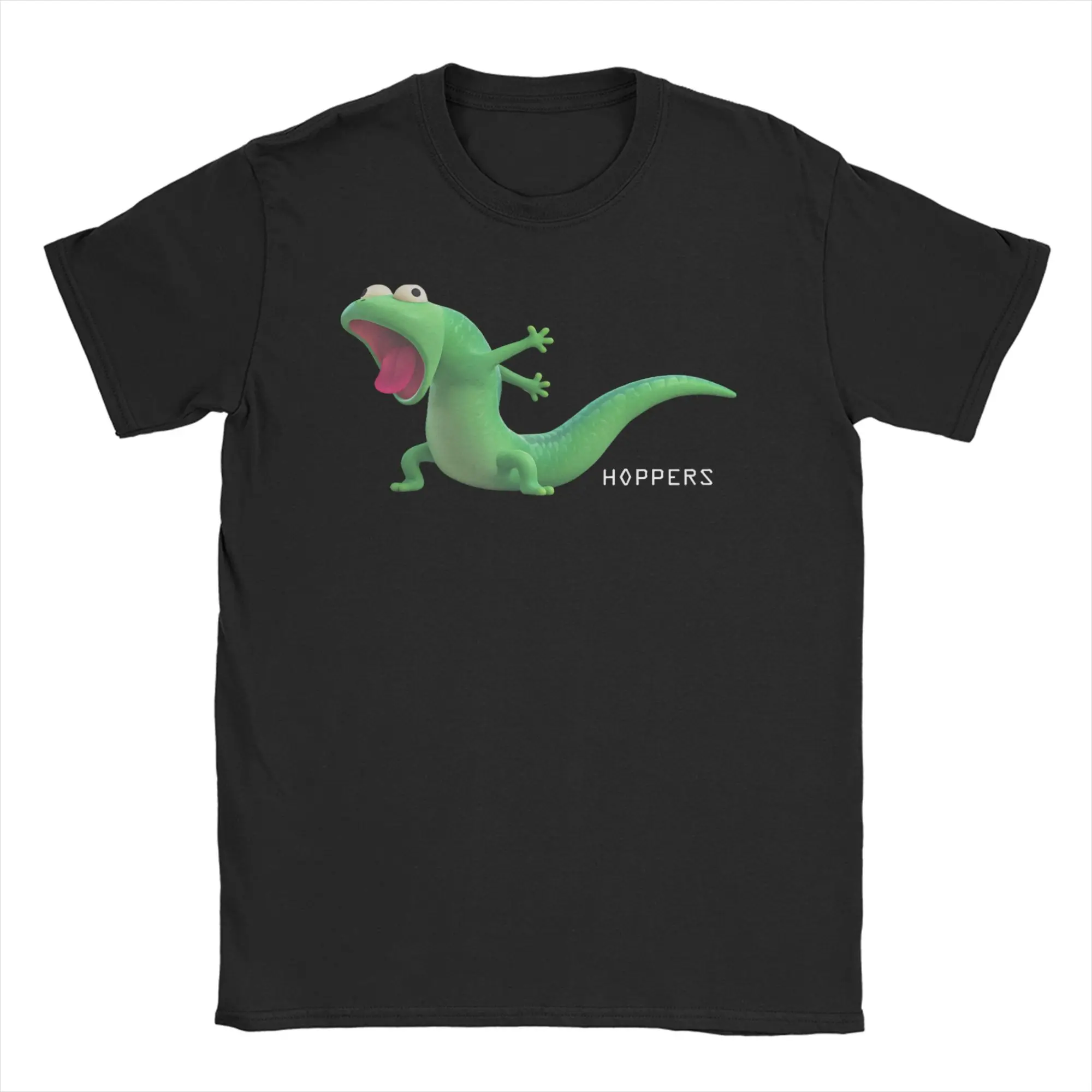Men Women's Hoppers Tom Lizard Yelling Funny Pose T Shirt Cotton Clothing Short Sleeve Round Collar Tee Shirt Printed T-Shirts