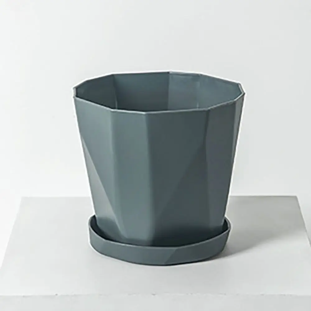 3er-Set Mode Runde Blumentöpfe Innen Nordic Harz Blumentopf Verdickt Atmungsaktive Loch Sukkulenten Topf Innen