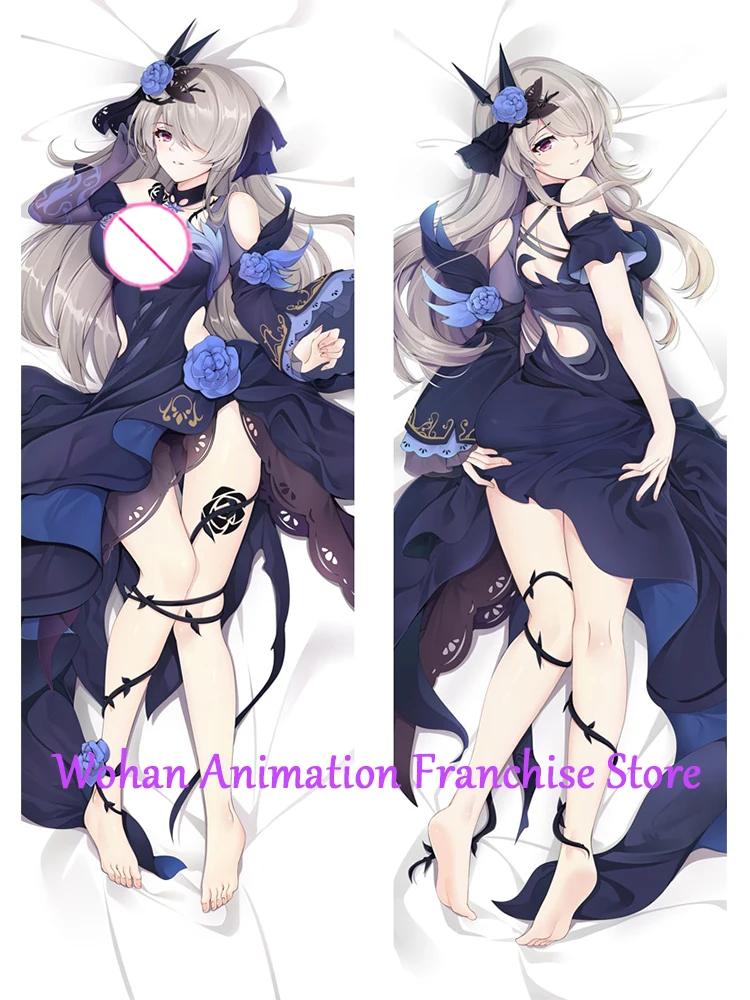 Dakimakura Anime Pillow Cover    Rossweisse    Halloween Christmas Decoration Double-sided Print Life-size