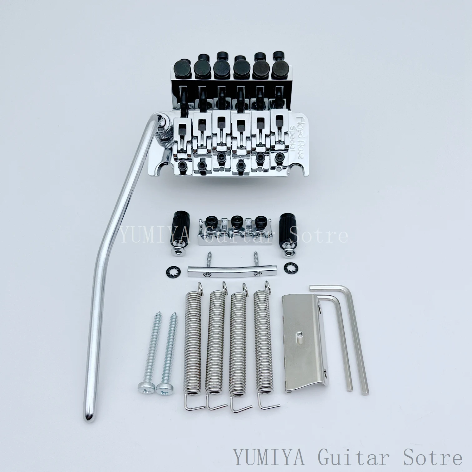 Upgrade Floyd Rose Special Tremolo Bridge Double Locking System Bridge Block Length 34mm Professional Guitar Accessores