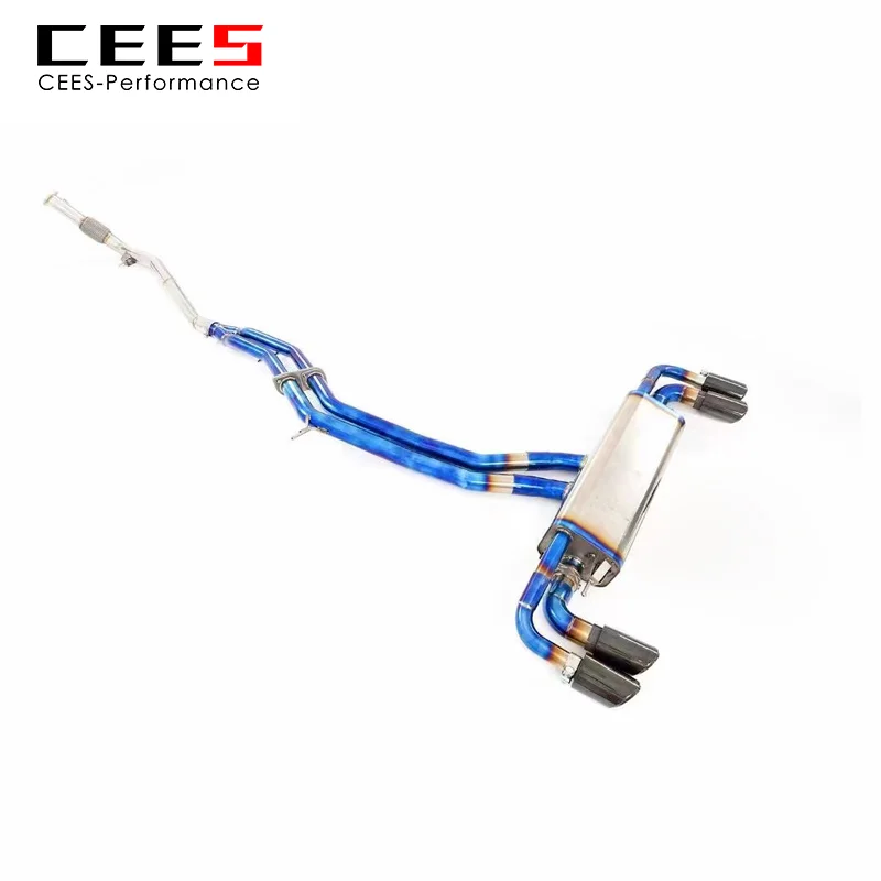 CEES Catback Exhaust for PORSCHE Cayenne 9Y0 2.9 3.0 2017-2019 Exhaust System Exhaust Downpipe