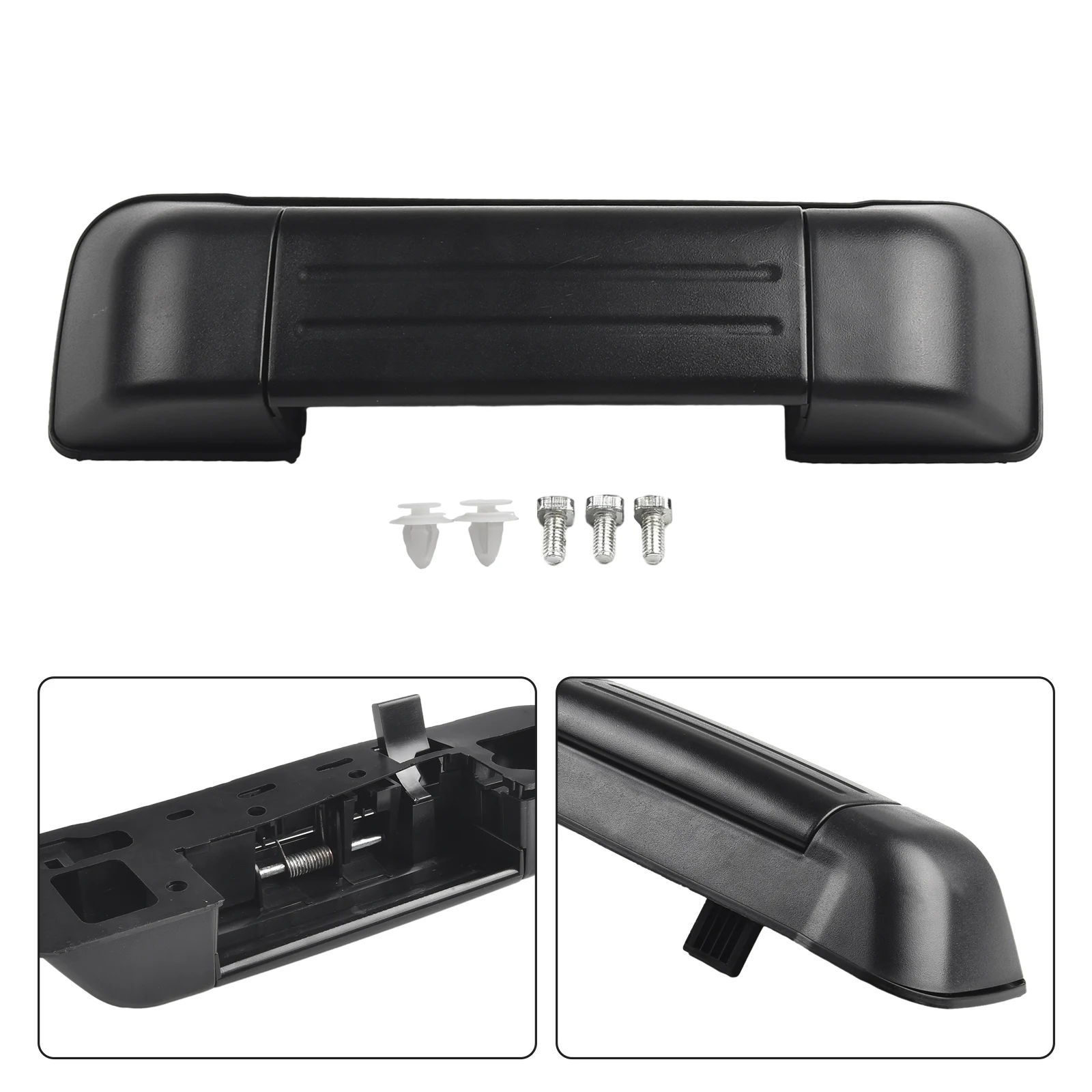 Car Handle Door Handle Rear Black Car Plastic & Iron 265x75x80mm For Suzuki Vitara Grand Vitara XL-7 1998-2005