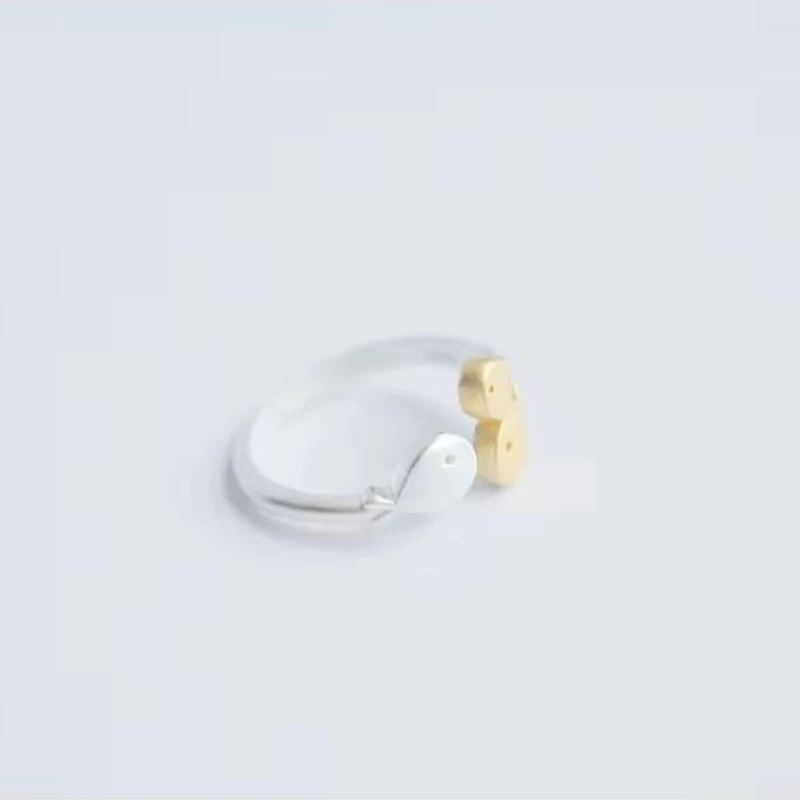 925 Sterling Silver Open Fish Rings For Women Personalized Girl Sterling-silver-jewelry