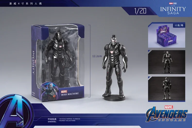10,2 cm Original ZD Actionfigur Spielzeug Iron Man Scarlet Spider Miles Morales Spider-Man Venom Gwen Bewegliche Puppe Anime Modell Geschenk – Detail 21
