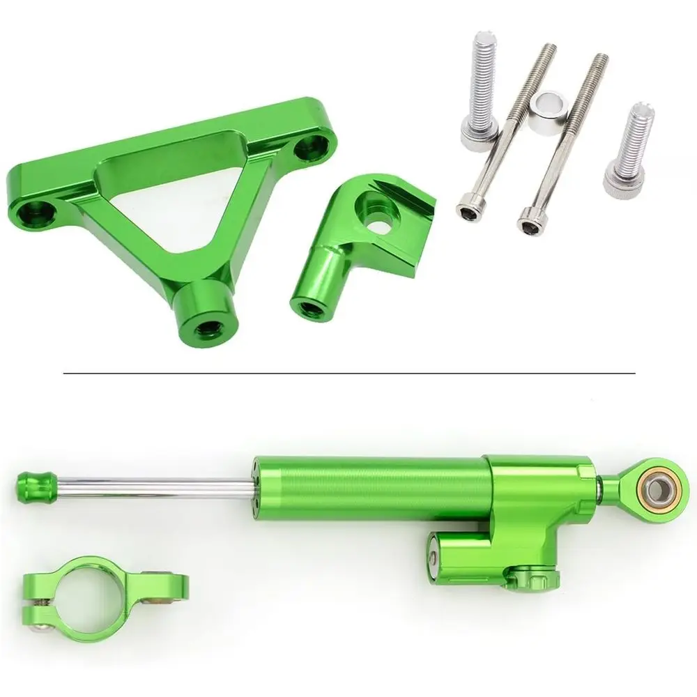 

Motorcycle Steering Damper Stabilizer Control Bar Kit for 600 ZX636 ZX6R ZX-6R 2007-2008