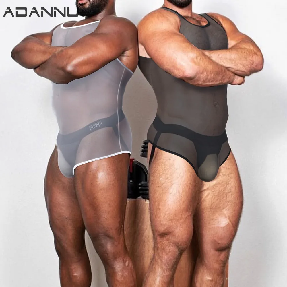 

Shapers Comfortable Breathable See Through Unisex Bodysuit Mens Sexy Slimming Shapewear Fitness Mens Bodysuit Corset Body Shaper