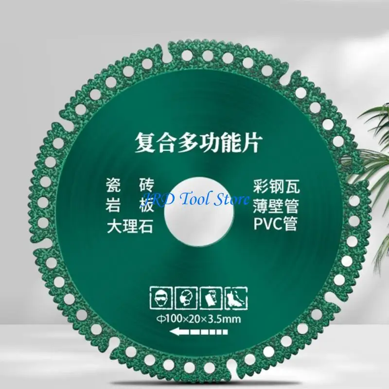 A2UD 1PC 100mm kim cương cưa cho đĩa kim cương bằng gốm để cắt gốm sứ gạch bằng kim cương cắt