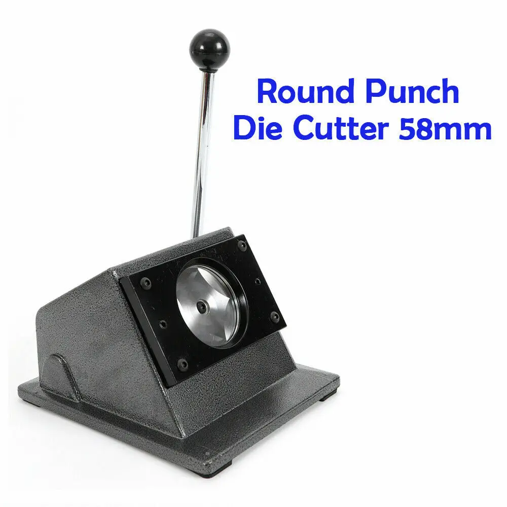مجموعة قوالب ثقب دائري 70 مم (2.75 بوصة) - قاطعة يدوية للورق والبطاقات والأزرار |   أداة حرفية ذاتية الصنع