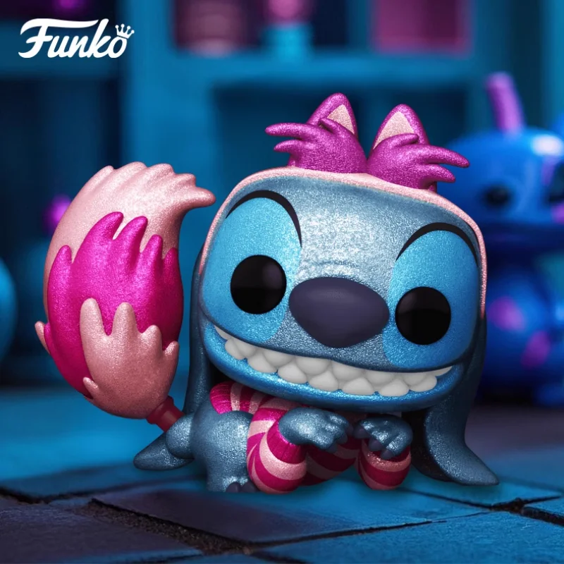 

Funko POP Original Disney Lilo & Stitch: Stitch, Cheshire Cat - Action Figure Ornament Doll & Gift for Boys and Girls Collection
