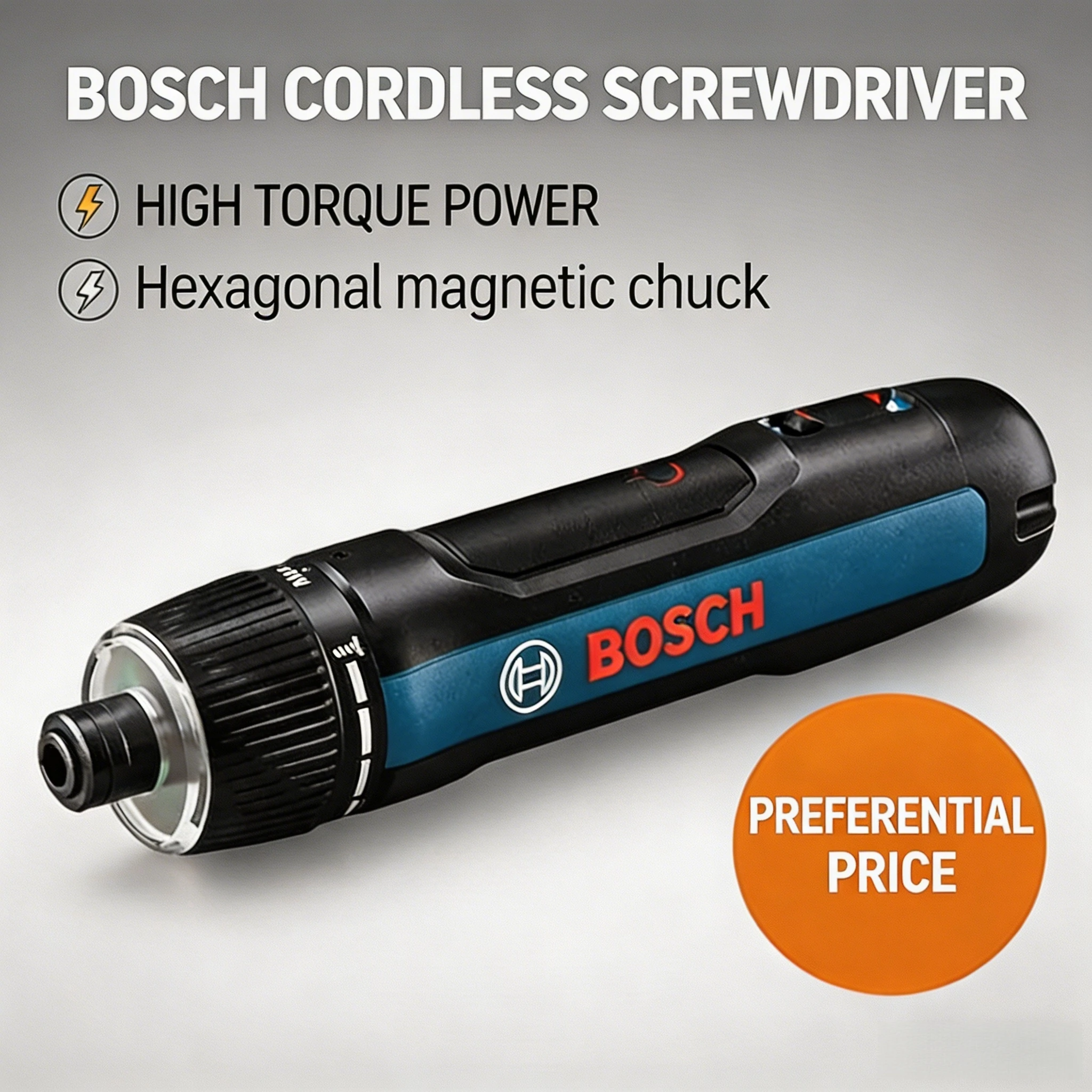 Bosch GO 3 Cordless Screwdriver 3.6V Rechargeable Electric Screw Driver Multi-Function Drill Repairing Power Tools Kit view 5