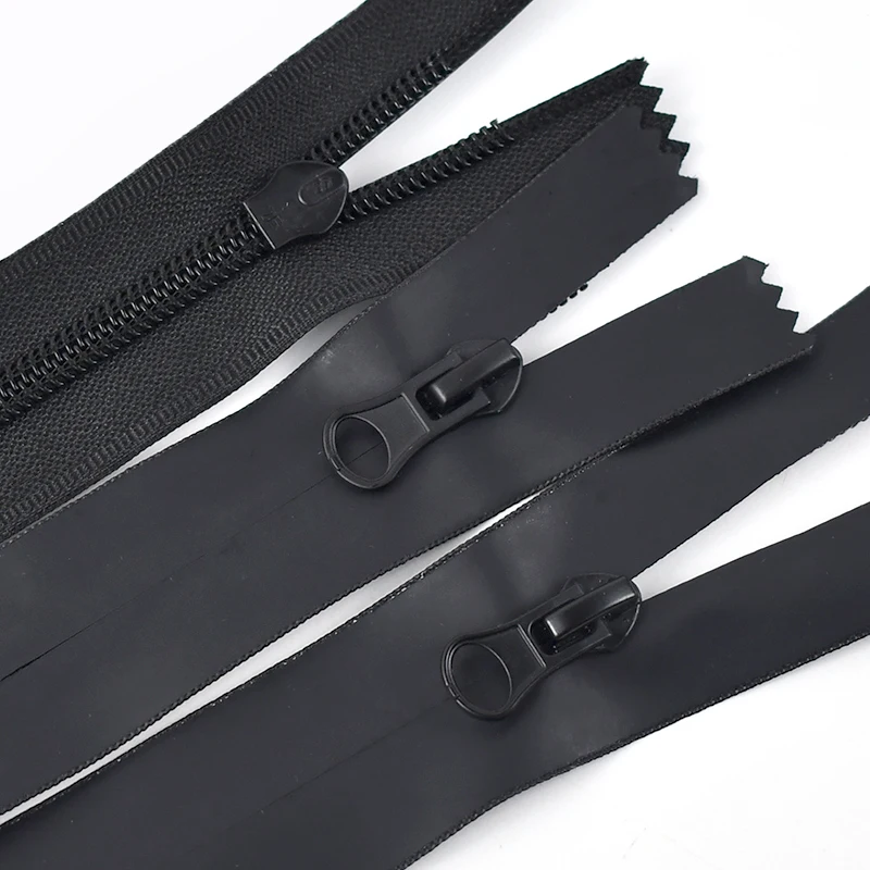 1/2/3/5Pcs Meetee 5# Waterproof Zipper Close End Nylon Zippers 15/18/20cm Decorative Zip Repair Kit Clothes Jacket Sew Accessory