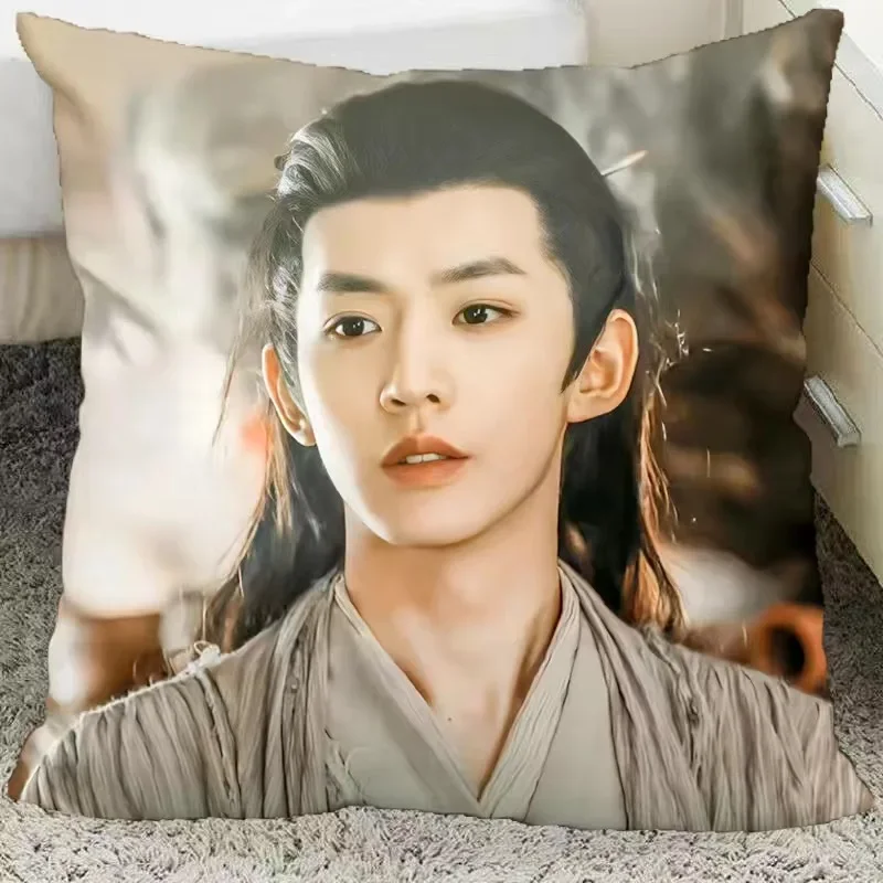 Yang Zi Zhang Wanyi Tan Jianci Deng Wei Wang Hongyi Double-sided Print Pillowcase Lost You Forever Home Car Decor Cushion Cover