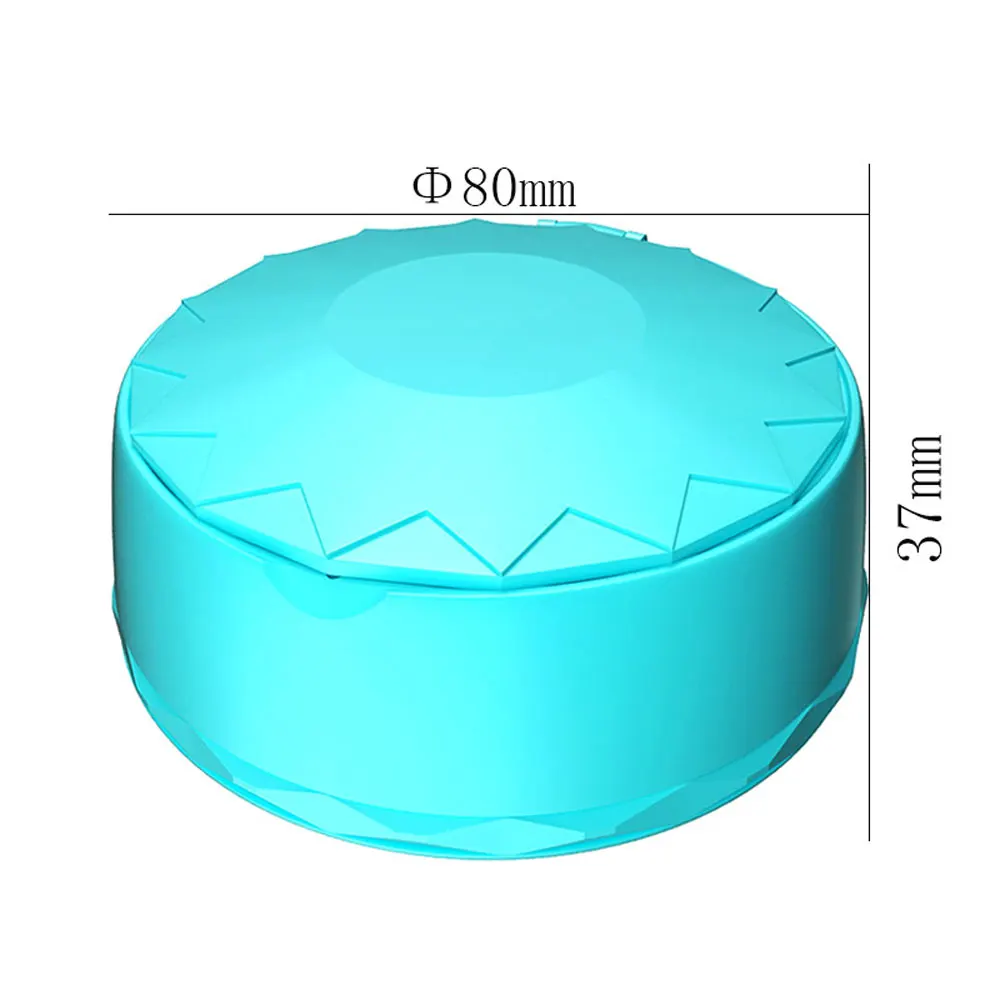 أحدث آلة التنظيف بالموجات فوق الصوتية للعدسات اللاصقة عالية التردد 58000 هرتز تردد الاهتزاز توقيت منظف قابل لإعادة الشحن