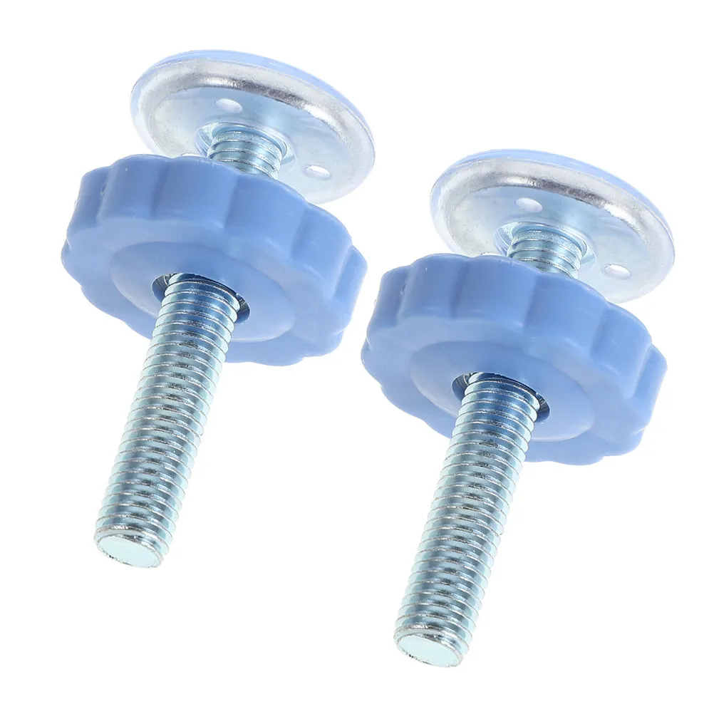 

2Pcs Safety Gate Screws Metal Pressure Mounted Non Punching Screws for Kids Guardrail Baby Gate Window Stair Protection