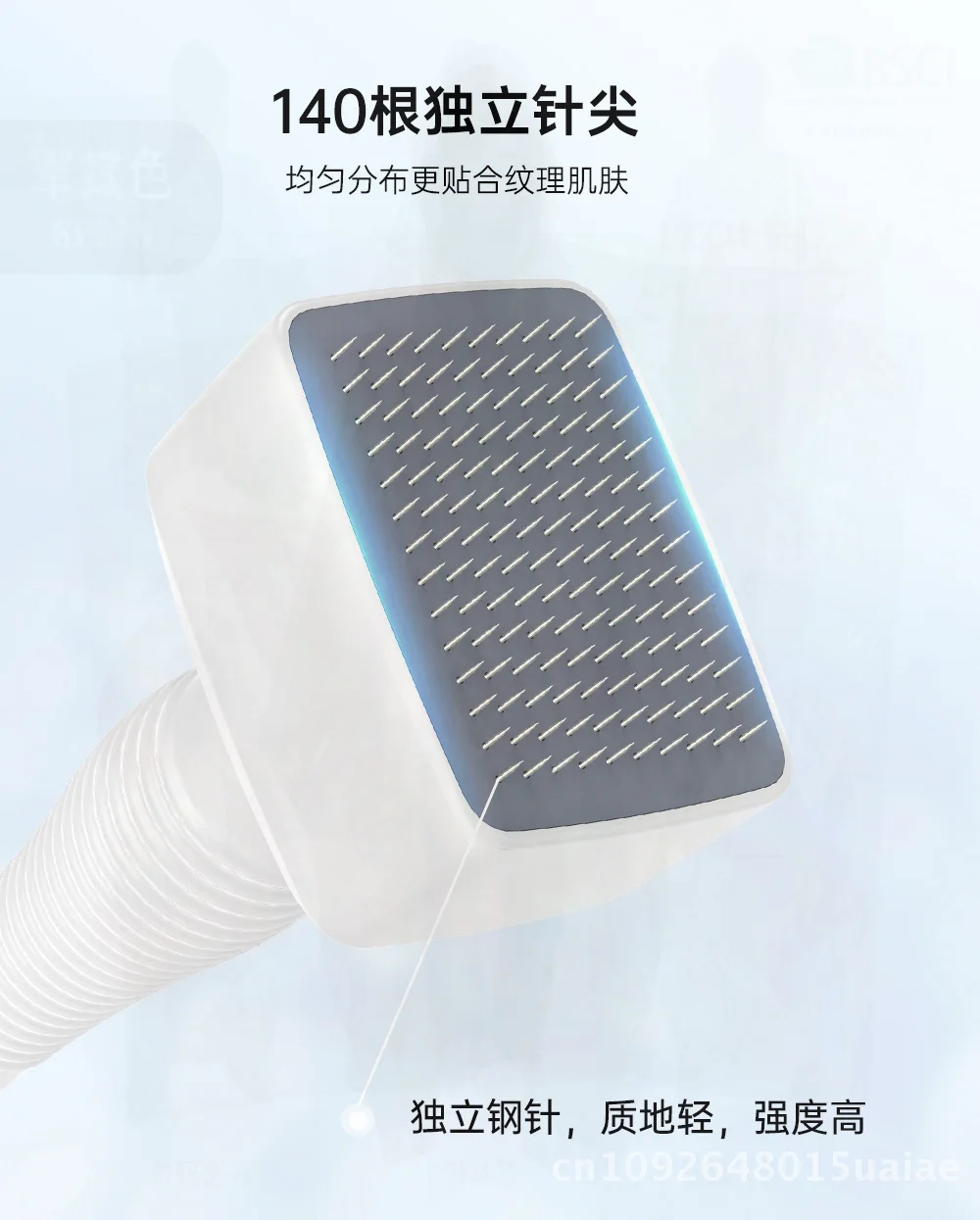 เครื่องมือดูแลผิวหน้า Drs140A ไมโครนีดเดิล โรลเลอร์แบบปรับความยาวเข็มได้ สำหรับการฟื้นฟูผิวหน้า