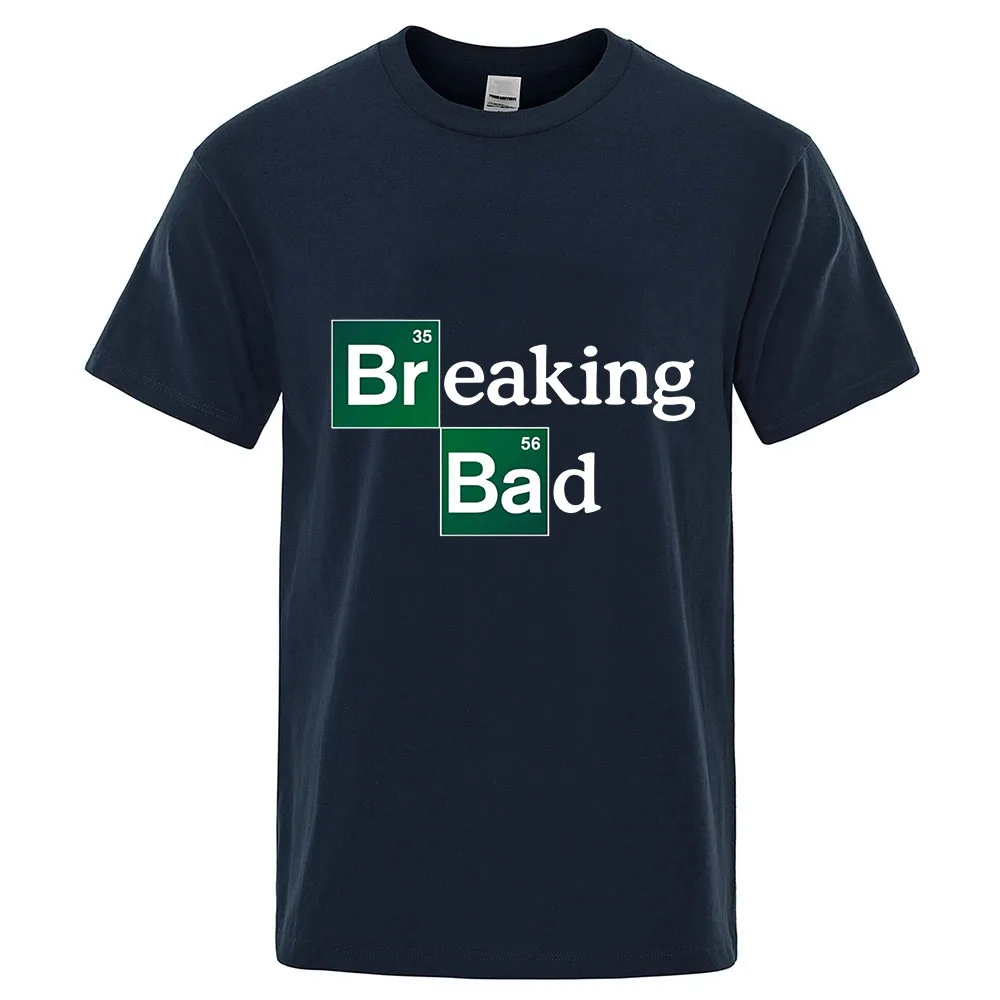 Breaking Bad Round Neck T-Shirt Ultra-Light Men's Quick-Drying Breathable Sweat-Absorbent Shirt Suitable for Fitness Top