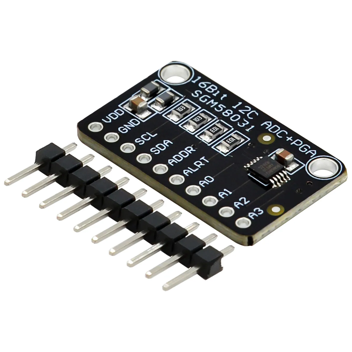 SGM58031 Development Board 16-bit High Precision I2C Module 4 Channel ADC Data Acquisition Converter For Arduino