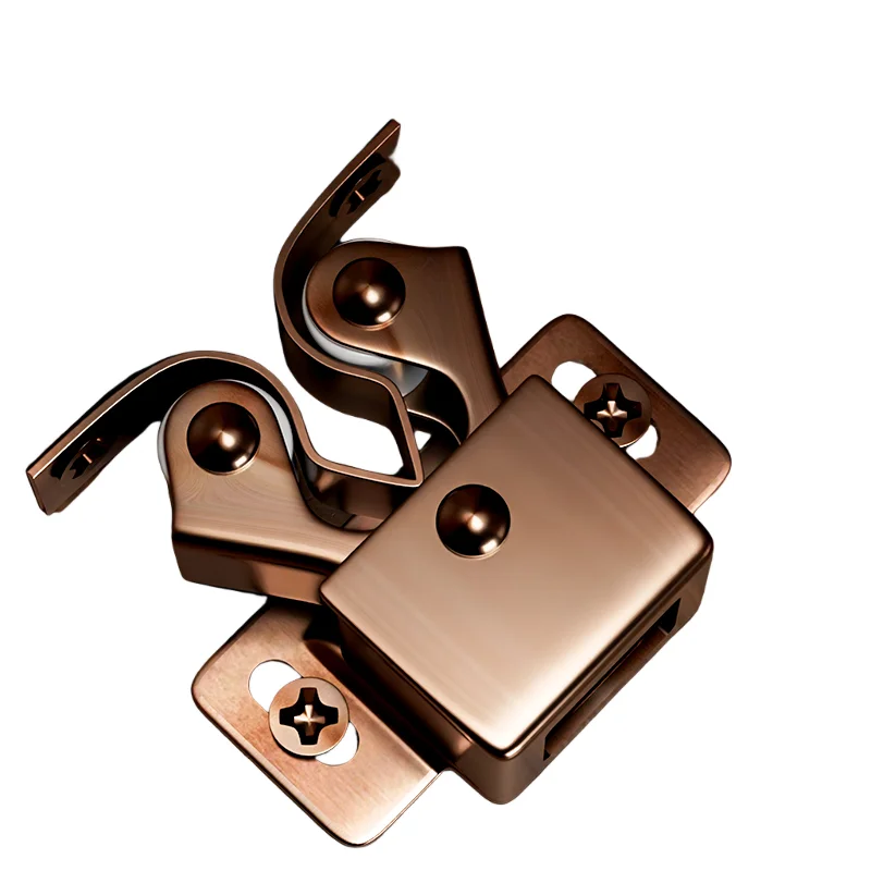 Double Roller Strong Hold Cupboard Cabinet Door Catches with Screws,Cabinet Catch Door Latch for Home Furniture Cabinet Cupboard