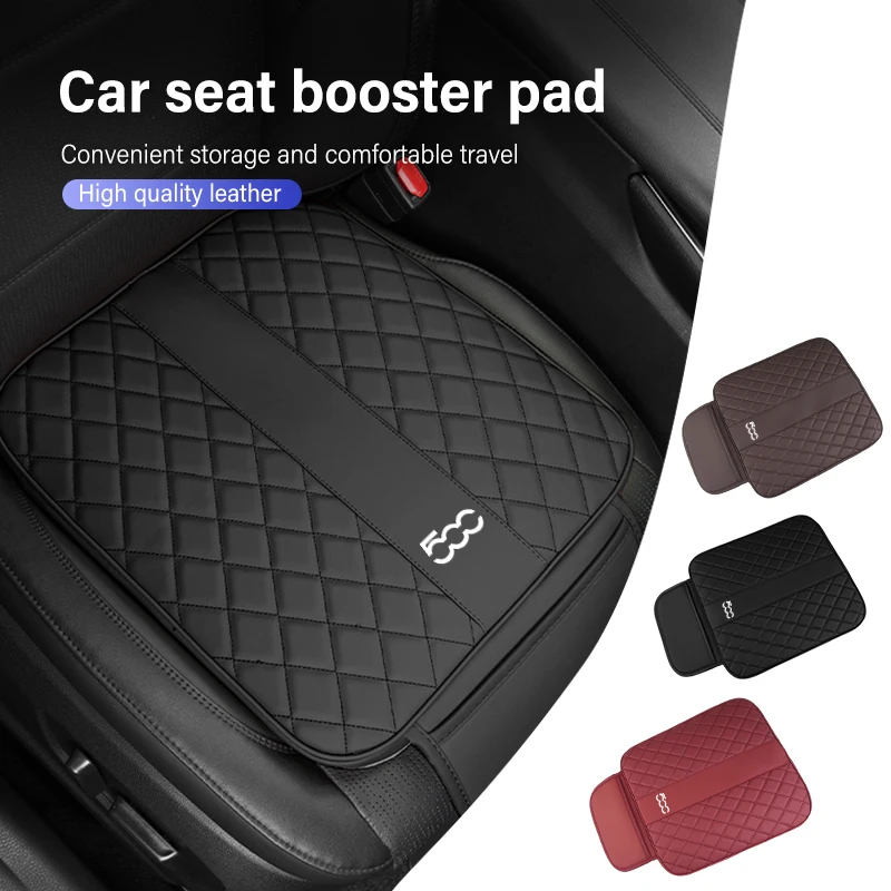 Funda Protectora Suave para Asiento de Coche Fiat con Bolsa de Almacenamiento, Compatible con 500, Grande Punto, Tipo, Stilo, Palio, Astra, Bravo, Panda