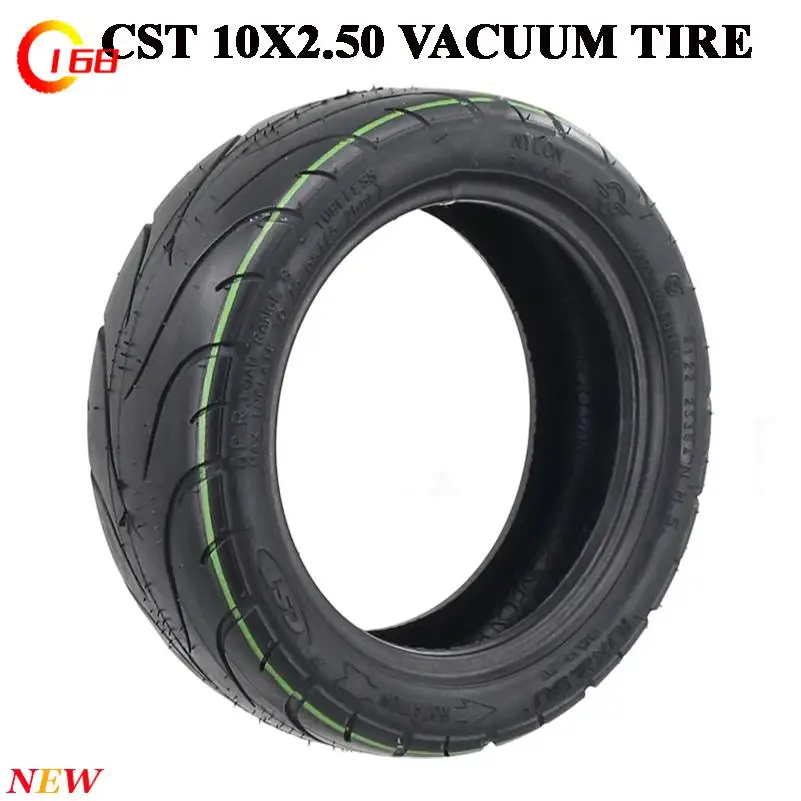 CST 10X2.50 vacuum tire high quality rubber NEW for electric scooters/children's bicycles