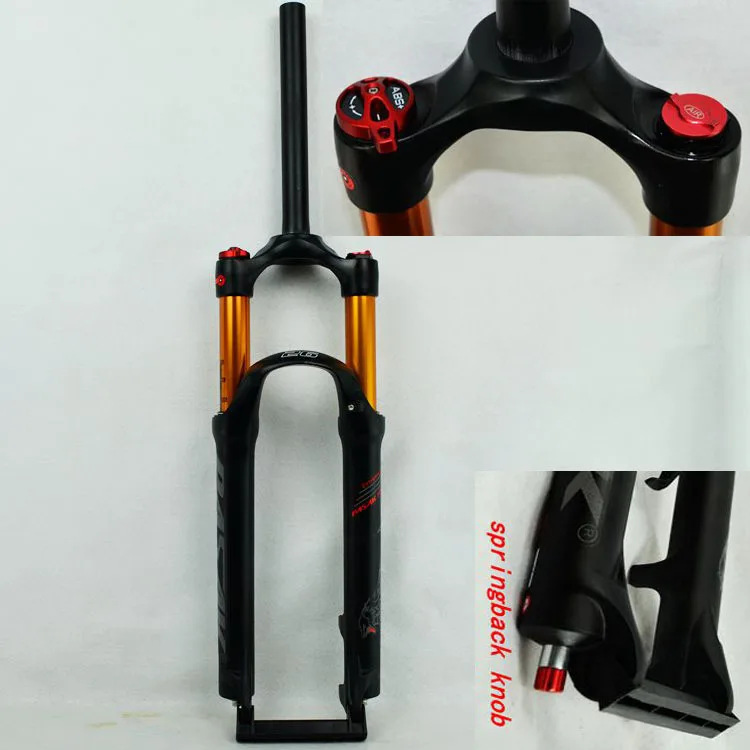 PASAK Magnesium Alloy MTB Bicycle Fork Supension Air 26/27.5/ 29er Inch Mountain Bike 32 RL100mm Fork For A Bicycle Accessories