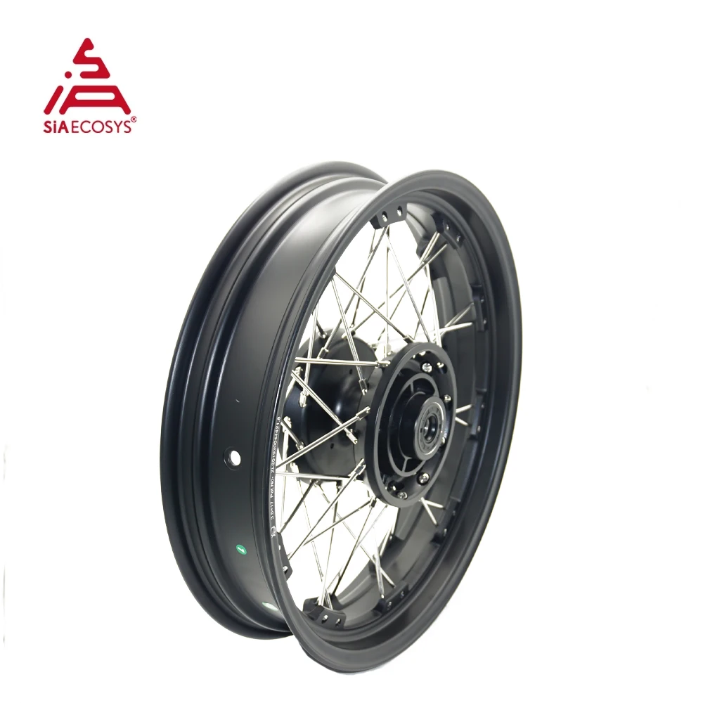 Kaisheng 17inch Rear Aluminum Wheel Rim Assembly for Electric Motorcycle