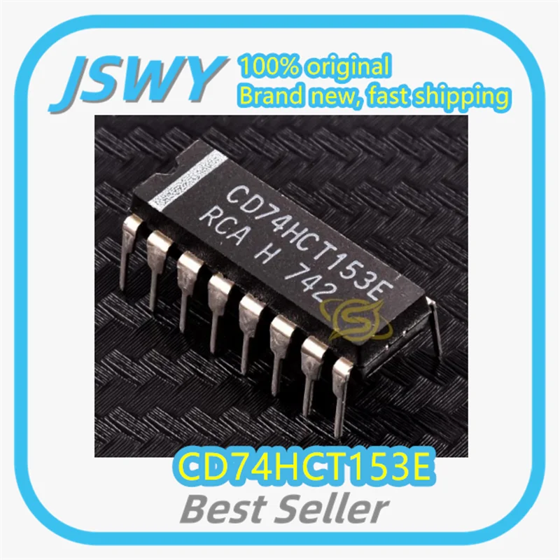 

(5/50 pcs) CD74HCT153E CD74HCT153 PDIP-16 Integrated Circuit IC Brand New Original Fast Shipping Genuine Product