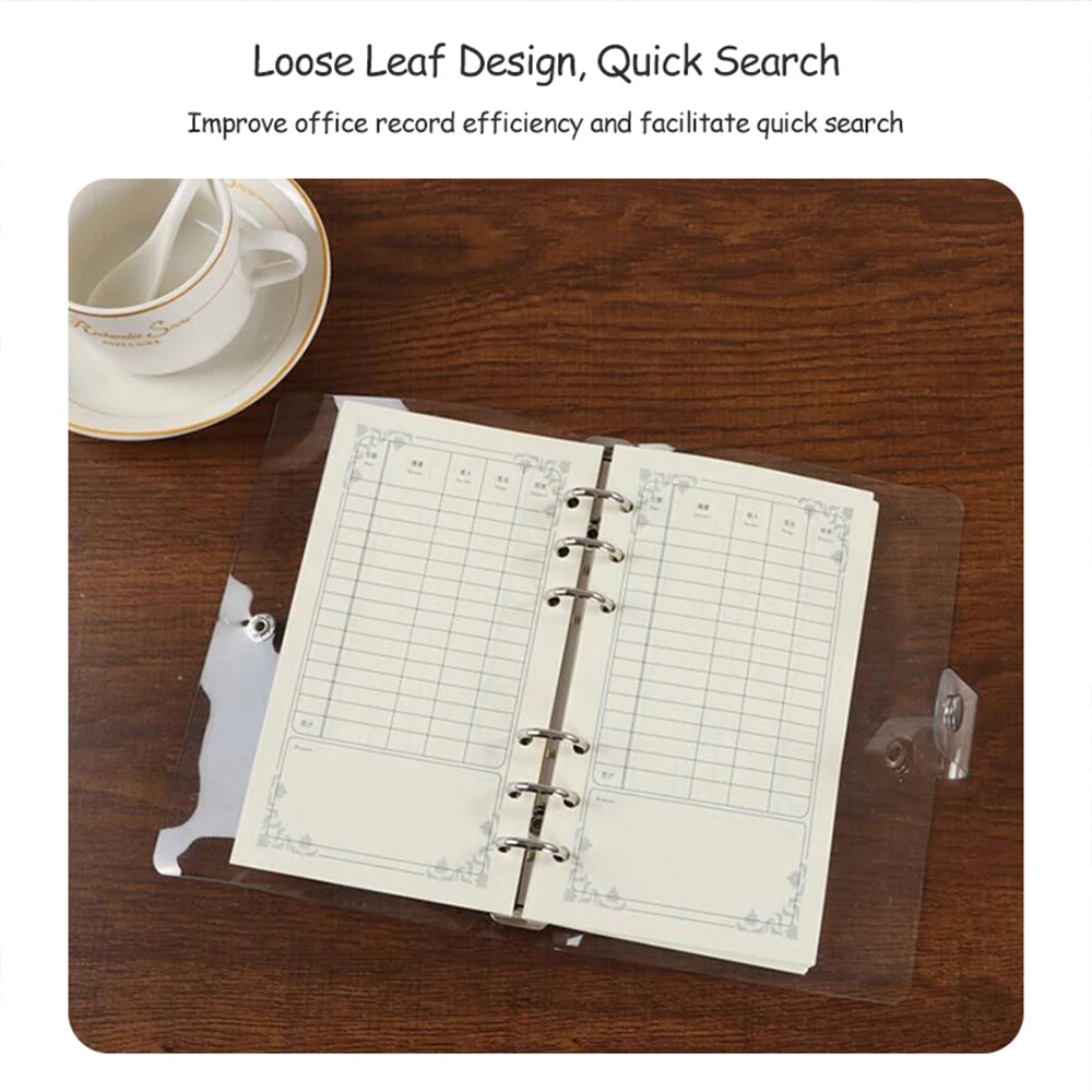 สมุดบันทึกการ์ตูน A6สมุดบันทึกค่าใช้จ่ายรายวันสมุดรายวันรายวัน/รายสัปดาห์/รายเดือนสมุดจดบันทึกประจำวันนักเรียนวางแผน