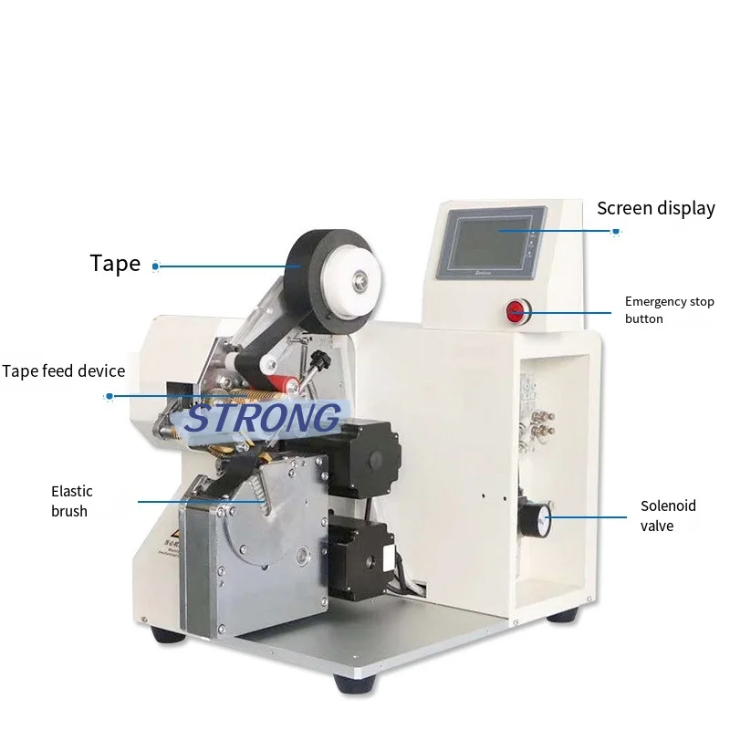 Electric Tape Wrapping Machine Wire Cable Tape Winding Machine/Wiring Harness Taping Machine for Wire Harness  PVC Cable Pulling