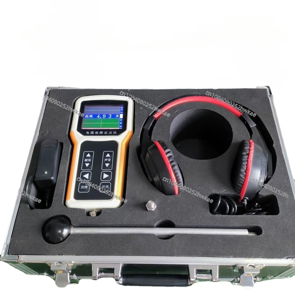 Cable fault Acoustic magnetic synchronous fixed point device Buried line earth leakage fault location detector