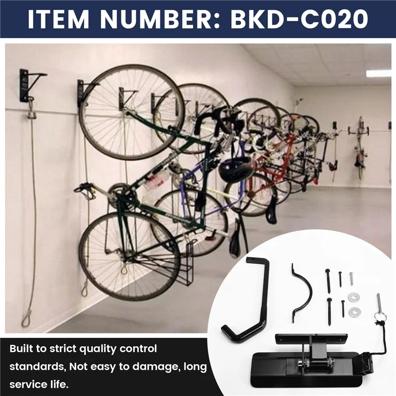 Bicycle Hanger Bike Hanger Bicycle Pulley System Bike Roof Hanger Road Bike Storage Fixed Hanging Hook