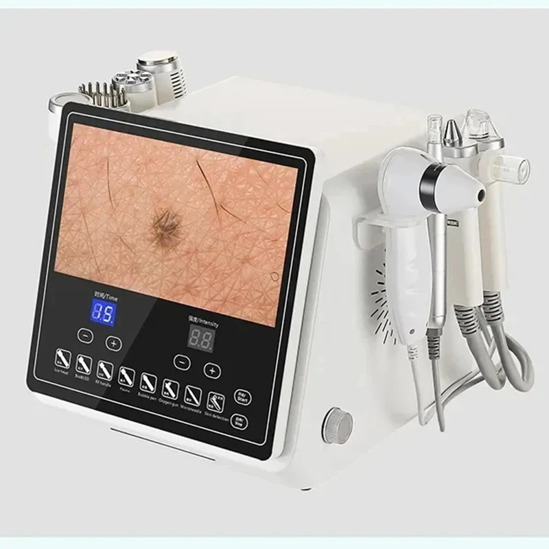 Hydro Dermabrasion Machine with High Pixel SkinDetection for Hair Scalp Pores Home Use Beauty SkinMicrodermabrasion Machine