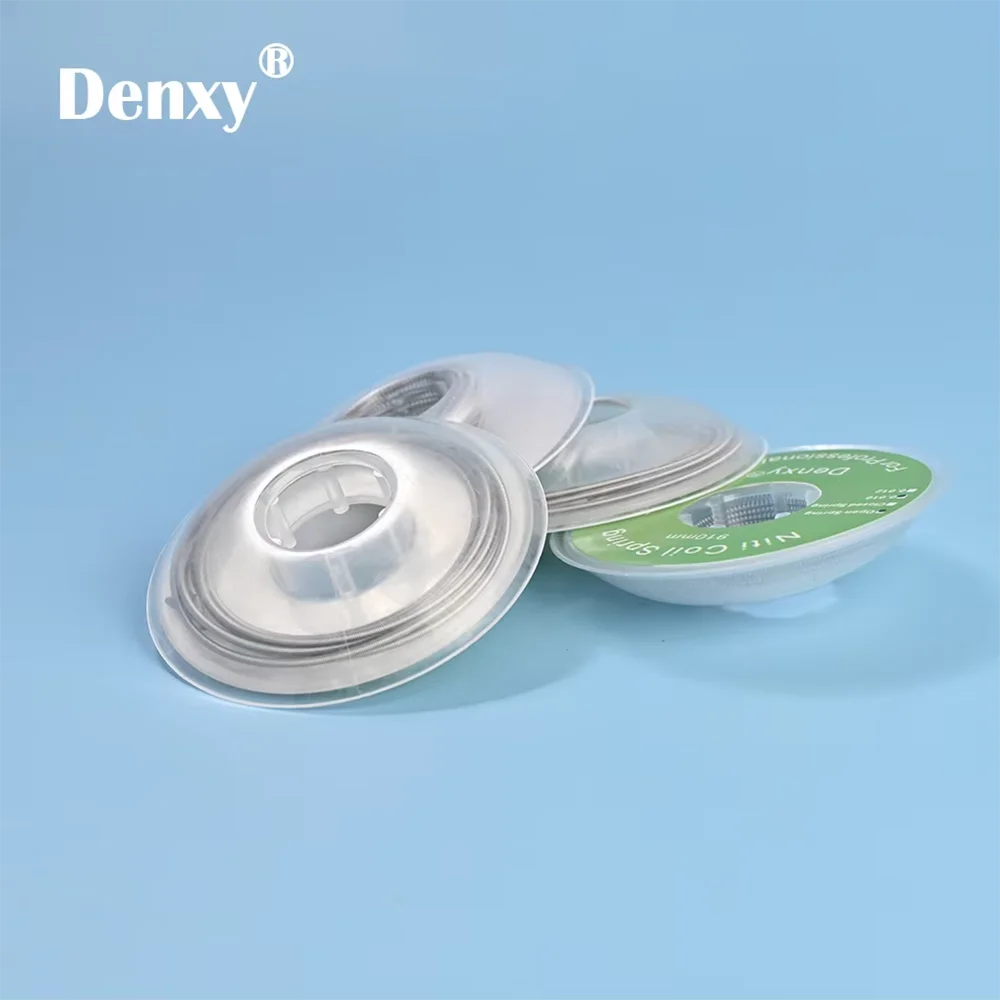 2Pc Chất Lượng Cao 910Mm/Cuộn Nitinol Chỉnh Nha Cuộn Dây Lò Xo Mở Lò Xo Gần Mùa Xuân Ortho Phụ Kiện Niti Chỉnh Nha chân Đế