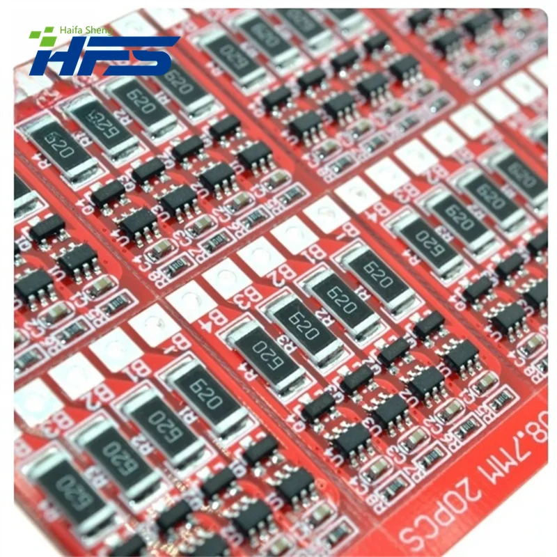 4S BMS Protection Board with Balance for 4s cell 3.2V Lithium iron phosphate Battery