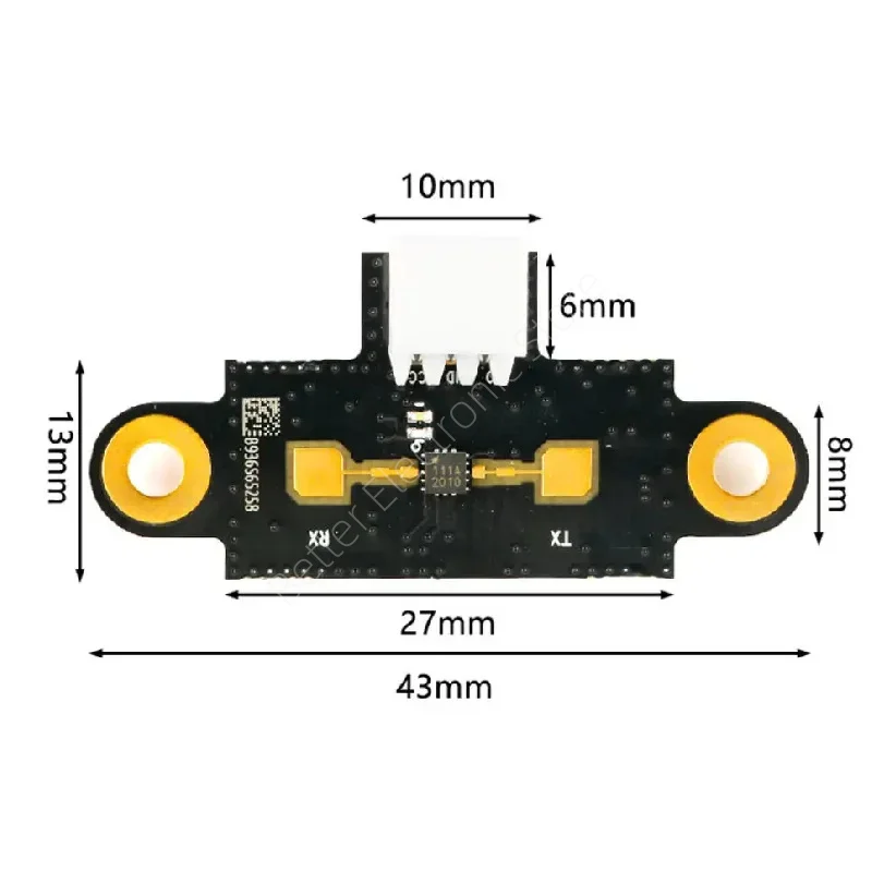 Detección PIR de baja potencia del módulo del sensor de movimiento del radar HLK-LD116S-24G