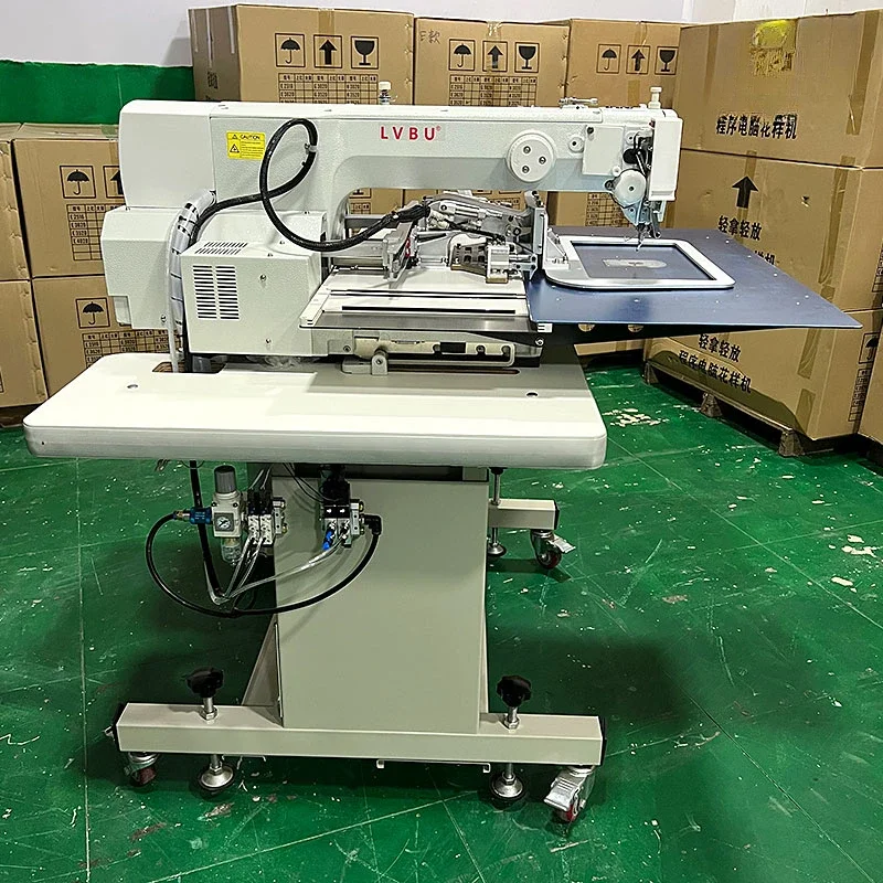 #   Para LVUB-342G marca registrada de couro fita trançada controle numérico programável máquina de coser industrial