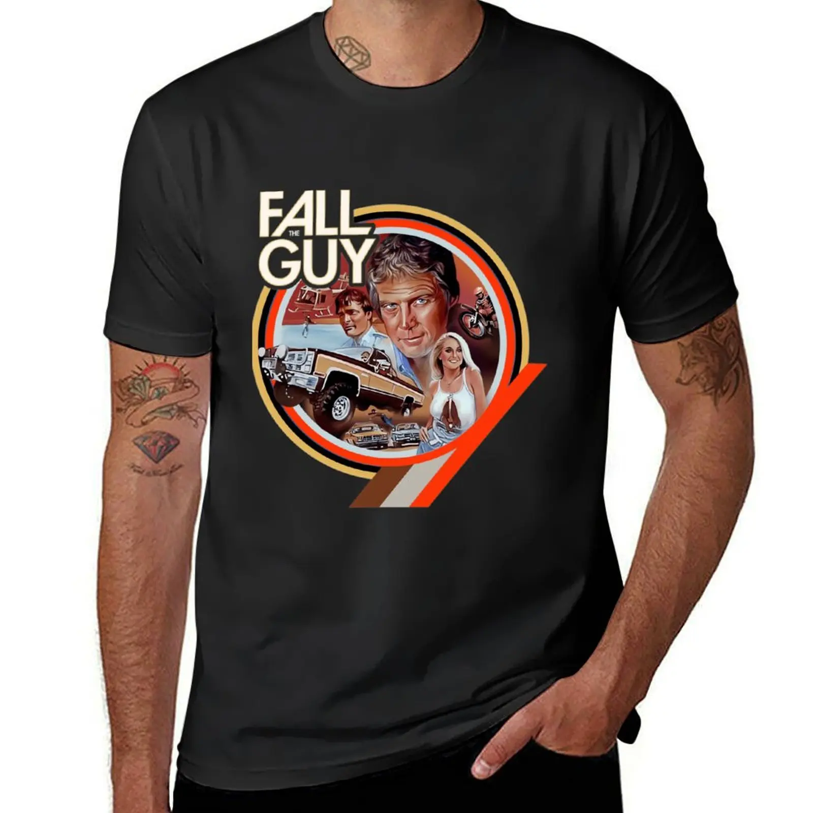 

The Fall Guy \t T-Shirt new edition blacks vintage men t shirt