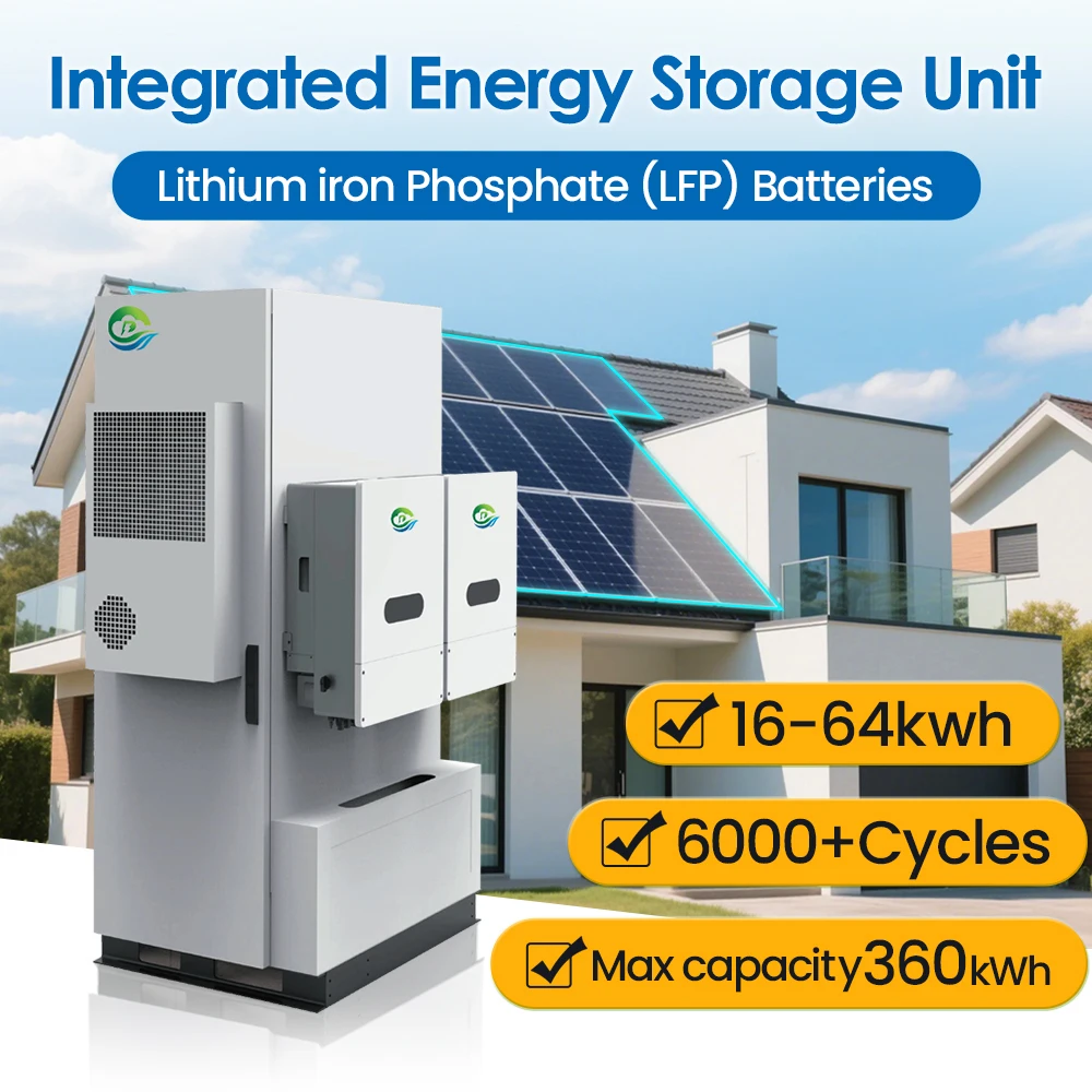 OEM High Voltage 2.5-5MWh Container Battery Energy Storage System for Solar Applications