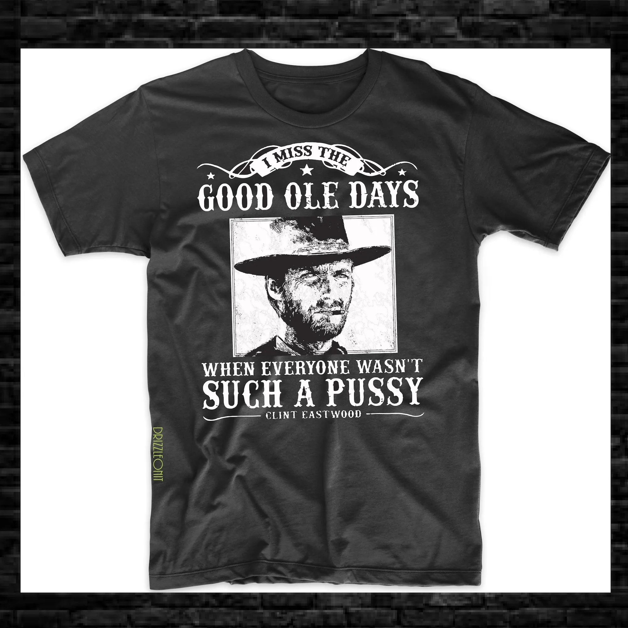 I Miss The Good Ole Days Funny Western Graphic Tee