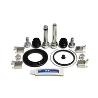 Kit de reparación de cilindro de freno delantero para Toyota Yaris Sedan Vois, pinza, pasador de guía de tornillo, cubierta de pistón, sellado de aceite, 2008-2013, 1 ud.