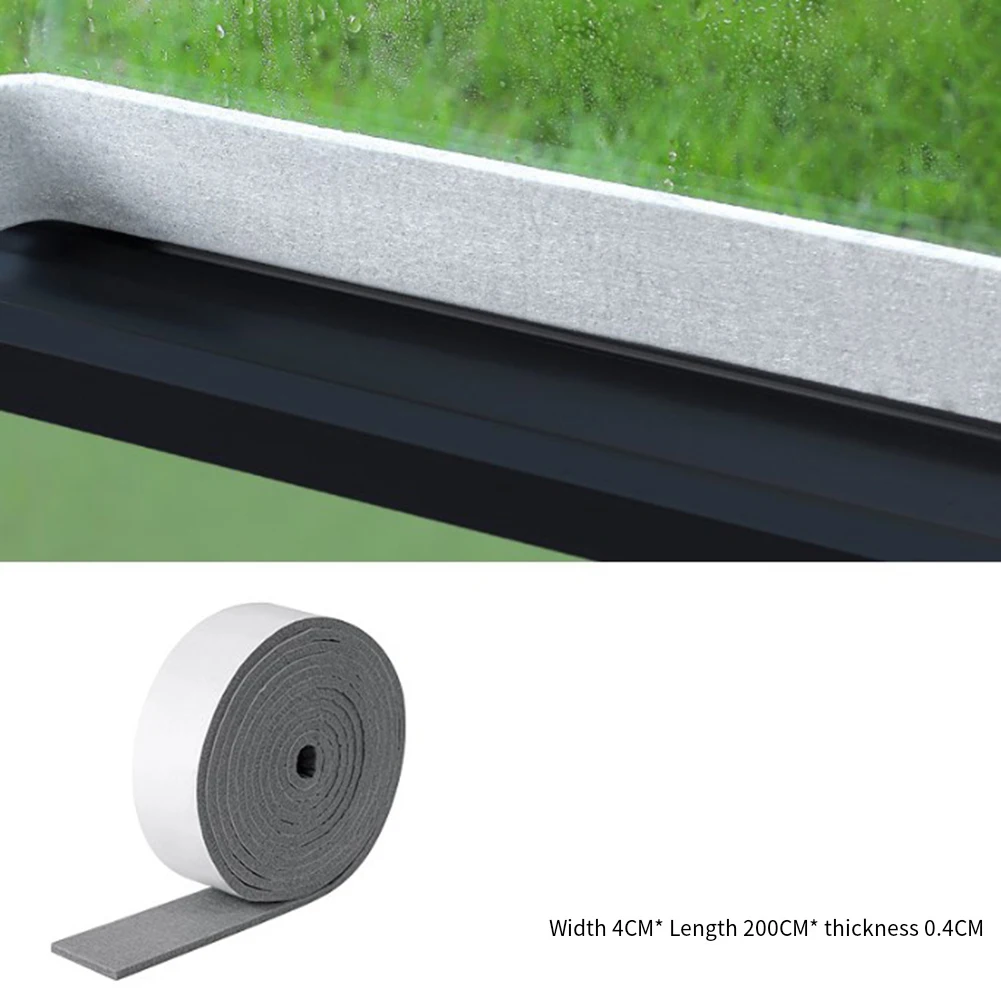 2 Rolls 2M Window Anti-condensation Strips Absorb Water And Keep Absorbing Strips Window Accessories Backing Window Strip