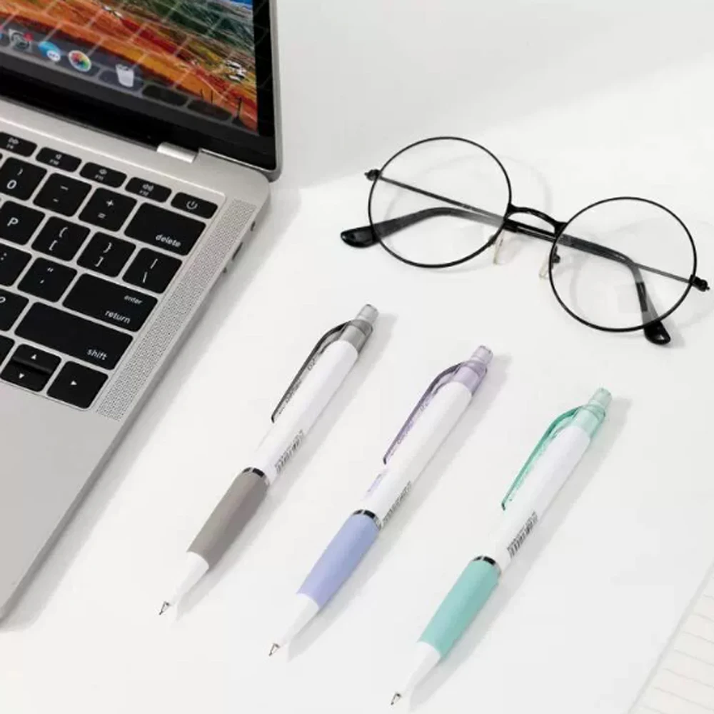 0.5/0.7mm Mechanical Pencil Low Center of Gravity Metal Drawing Special Pencil Office Write Art Supplies for School view 4