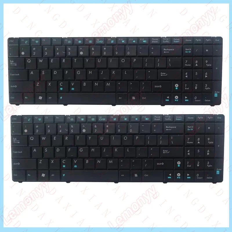 NOVO TECLADO PARA NOTEBOOKS ASUS K50IJ K50IN K60 K61 K62 K61IC K62F K62JR K62F K70 K71 K72 K70AC K70AE K70IJ